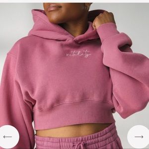 Vitality Affirmation Hoodie - Pink